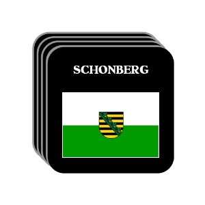  Saxony (Sachsen)   SCHONBERG Set of 4 Mini Mousepad 