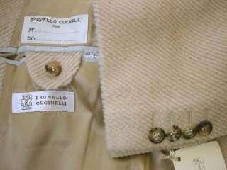 3760 NWT BRUNELLO CUCINELLI Alpaca/Wool Coat M 39 40  
