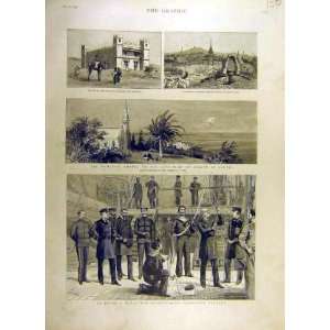   1887 Duke Albany Cannes Makelle Dacoit Man O War Print