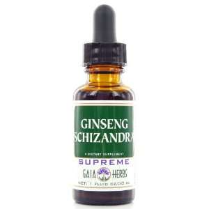  Ginseng Schizandra Supreme [8 Fluid Ounces] Gaia Herbs 