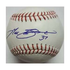 MLBPAA Max Scherzer Autographed Baseball  Sports 