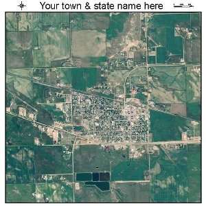   Photography Map of Bowman, North Dakota 2010 ND 