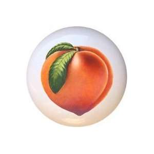  Peach Fruit Drawer Pull Knob