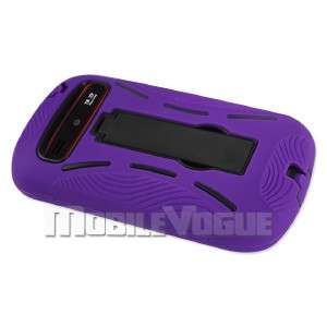 Premium Hybrid Case Skin Cover for Samsung SCH R720 Purple  