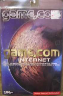 Tiger Game Internet Cartridge NEW rare 050626715291  