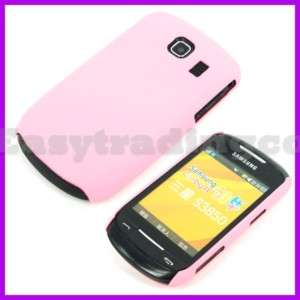 Hard Back Cover Case Samsung S3850 Corby II 2 Pink  