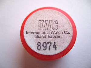 IWC INTERNATIONAL 89,88 WATCH BALANCE COMPLETE PART 722  