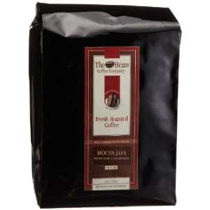 The Bean Coffee Company Mocha Java, Ground, 5 Pound Bags  