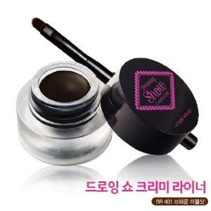  Etude House Drawing Show Creamy Eye Liner Brown Beauty
