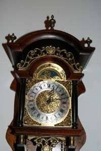 Antique beautiful Dutch Sallander clock   Special and big  