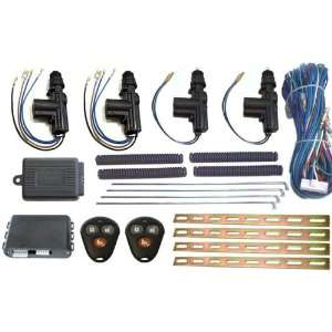   Door Lock Kit With 3 Channel Function Keyless Entry System Automotive