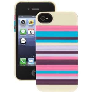   GRIFFIN GB03465 IPHONE(R) 4/4S SNAPPY STRIPES CASE (ECRU) Electronics