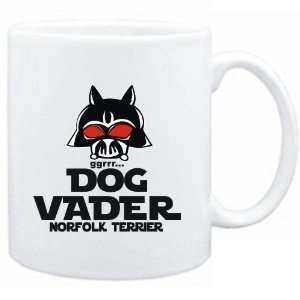  Mug White  DOG VADER  Norfolk Terrier  Dogs