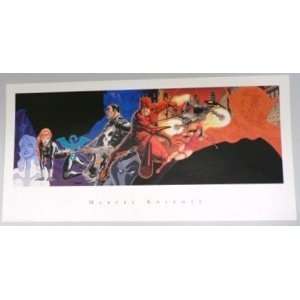   Marvel Knights 29x14 Dave Johnson Lithograph