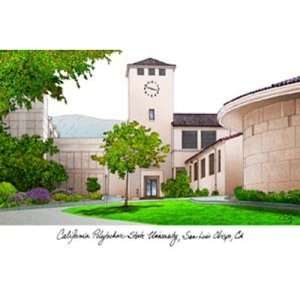  California Poly State Univ., San Luis Obispo Lithograph 