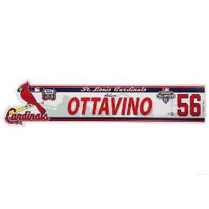  St. Louis Cardinals Adam Ottavino 2010 Locker Nameplate 