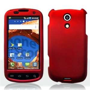  Samsung Epic 4G D700 Red Rubberrized HARD Protector Case 