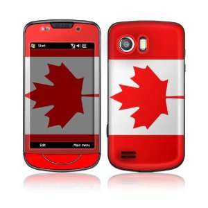  Samsung Omnia Pro (B7610) Decal Skin   Canadian Flag 
