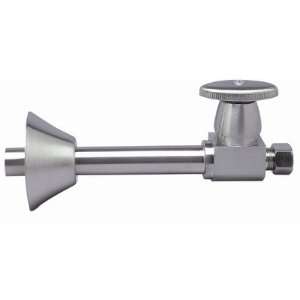 Oval Handle Straight Valve with 5 Pipe with Bell Flange 