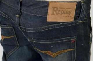 New Replay 007 Womens Jeans Dark Wash Size 24  