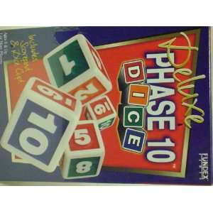  Deluxe Phase 10 Dice Toys & Games