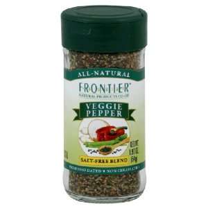 Frontier Veggie Pepper Salt Free Grocery & Gourmet Food