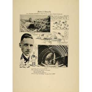  1923 Print John J. Dowdle Evanston Intercepting Sewer 