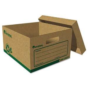  Universal  Recycled Record Storage Boxes, Legal, 15 x 24 