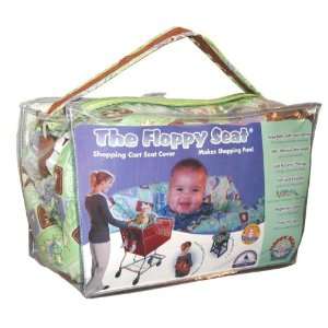   Seat Safari Pattern with New Fold N Carry Design (sage elephant) Baby