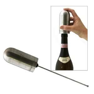 Preservino Rouge 02 Stainless Steel Electronic Wine Aerator & Wine 