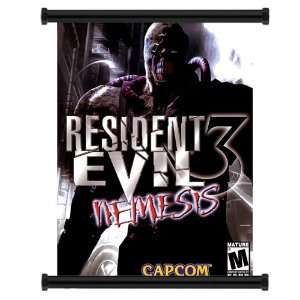  Resident Evil 3 Nemesis Game Fabric Wall Scroll Poster (16 