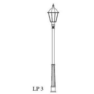  Outdoor Lamp Post with Decorative Base # 3