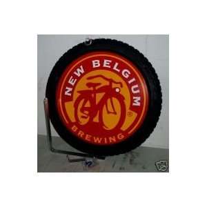  New Belgium Fat Tire Wheel Sign 