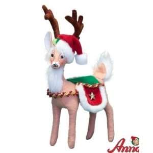  Annalee Mobilitee Doll Christmas Holiday Twist Reindeer 8 