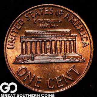 1972/72 Lincoln Cent Penny DDO SUPERB GEM BU ** RED BROWN  