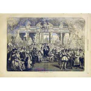 Reubens Marriage Celebrations French Print 1859