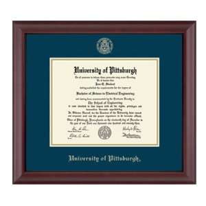   Pittsburgh Panthers Double Diploma Frame Cambridge