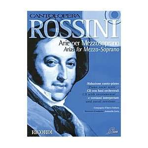  Cantolopera Rossini Arias for Mezzo Soprano Musical 