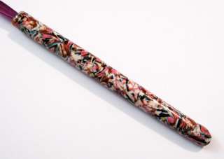 New Polymer clay Covered aluminum needle Crochet hook  3 mm  