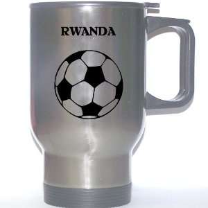 Rwandan Soccer Stainless Steel Mug   Rwanda Everything 