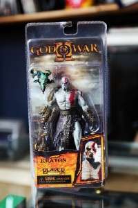 God of War II Kratos with Decapitated Medusa Player select Action 