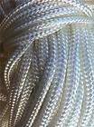 double braid polyester white yacht Rope   Great pricing 100ft.