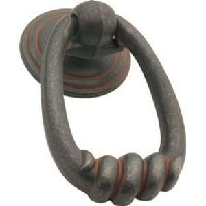   16 In. Manchester Ring Cabinet Pull (BPP2014 RI) Rustic Iron