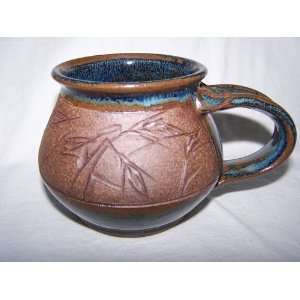  Wheat Design Pottery Mug 