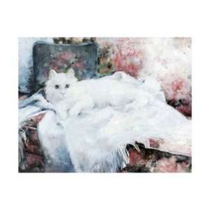    Soft As a Cat   Poster by Lise Auger (23.5 x 19.75)