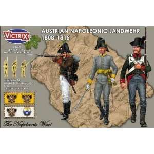  Victrix 28mm Austrian Napoleonic Landwehr 1808 1815 Toys 