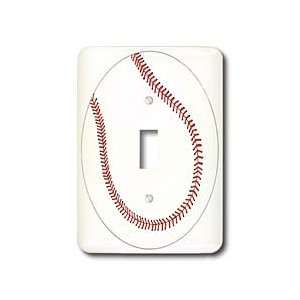 CherylsArt Sports Baseball   Baseball   Light Switch Covers   single 