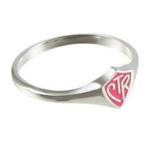  Pink Mini CTR Ring for Girls Jewelry