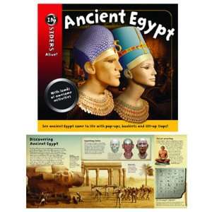    Insiders Alive Ancient Egypt Pop Up Book 