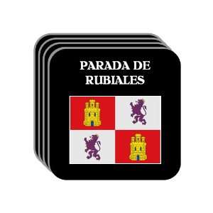 Castilla y Leon   PARADA DE RUBIALES Set of 4 Mini Mousepad Coasters